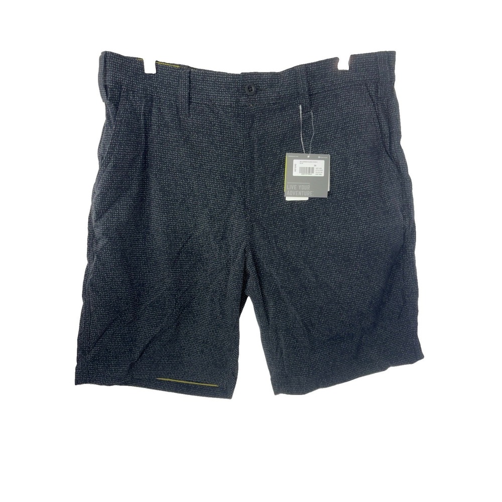 Eddie Bauer Travex Horizon Guide Performance Hiking Tan Shorts Sz 36 (36x10) NWT
